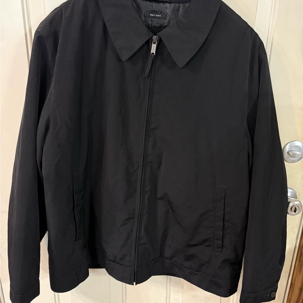 Claiborne Men’s black Lightweight Jacket